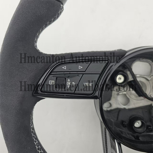 Volante de Fibra de Carbono Alcantara Más Popular para Modelos Audi A3 A4 A4L A5 A7L A8 Q5 Q7 B9 A6 R8 - Product Image 6