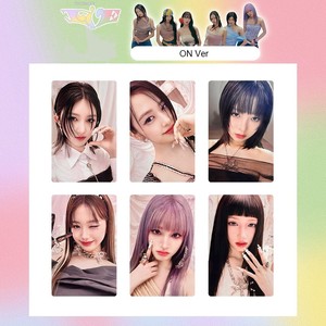 6 pièces/ensemble KPOP IVE nouvel Album Selfie Photocards Wonyoung Rei <span class=keywords><strong>Liz</strong></span> sur OFF Starship Digpack Ver mignon Lomo cartes Fans Collection cadeau - Product Image 5