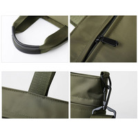 Ladies Nylon Black 14 Inch Female Laptop Bag Cover Case Briefcase Work Document Executive Classic Business Office Bag For Men