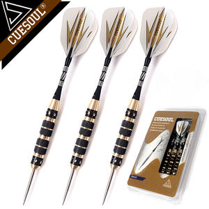 DINGZHUN Darts Factory – Barils de <span class=keywords><strong>fléchettes</strong></span> en cuivre Beast 25g avec <span class=keywords><strong>ailettes</strong></span> texturées pour une précision anti-chute et un équilibre optimal – Ensemble de <span class=keywords><strong>fléchettes</strong></span> - Product Image 2
