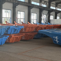 Bateau de travail d'agriculture de mer de HDPE de 22ft/bateau agricole/bateau cargo