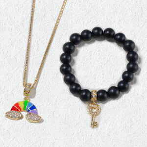 Berlapis Emas Enamel Bintang Matahari Bulan Lintas Huggies Hoop Desain Perhiasan CZ Micro <span class=keywords><strong>Pave</strong></span> Charms <span class=keywords><strong>Pendant</strong></span> untuk Wanita Hadiah Pesta Trendi - Product Image 5