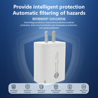 Offre Spéciale 25W chargeur de téléphone double Ports A + C QC3.0 PD type-c adaptateur charge rapide chargeur USB prise américaine pour iphone adaptateur de voyage