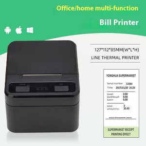 POS58L <b>Mini</b> Thermal Printer 58MM Receipt for Desktop Cashier Barcode Direct Thermal for 203dpi Color Stock - Product Image 5