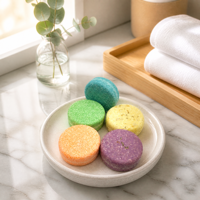 Sabun Sampo Lavender  Sampo Batangan Berbahan Dasar Tumbuhan Murni Perawatan Rambut Anti-Kusut