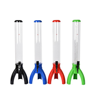 Enfriador de Cerveza y <span class=keywords><strong>Vino</strong></span> para Fútbol, Dubai Ice Tube, 3 Litros, Dispensador de Cerveza de Barril Comercial, Metal+Plástico, Minimalista, Francia Max - Product Image 6