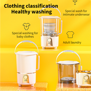 Lave-<span class=keywords><strong>linge</strong></span> domestique de haute qualité, mini, portable, avec fonction lavage et séchage - Product Image 3