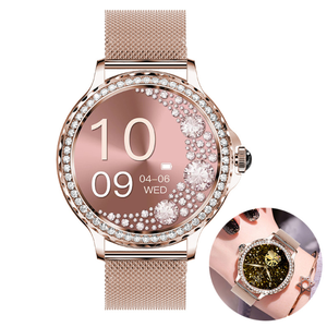 Nuevo Reloj Inteligente <span class=keywords><strong>Serie</strong></span> NX19 para Mujer, con Llamadas, Podómetro Deportivo, Monitor de Sueño y Actividad Física, Recordatorio de Sedentarismo, Asistente de Voz con IA, Responde Llamadas - Product Image 1