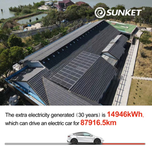 แผงเซลล์แสงอาทิตย์โปร่งใสชนิด N ขนาด400วัตต์440แผงกระจก450วัตต์500วัตต์ - Product Image 5