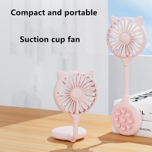 Mini ventilatore portatile portatile USB ricarica alimentazione ventola multifunzione <span class=keywords><strong>ventole</strong></span> a ventosa pieghevole <span class=keywords><strong>per</strong></span> uso domestico e in ufficio - Product Image 2