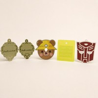 Étiquettes personnalisées vintage imperméables pour vêtements, logo étoile, couleur or, accessoires pour sacs, chaînes métalliques, étiquettes en métal faites à la main, plaque nominative en métal pour chaussures