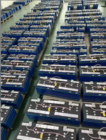 Batterie au lithium LiFePO4 Fuyue 24V 300Ah à décharge profonde, 8000 cycles, pour stockage solaire avec BMS intelligent et Bluetooth