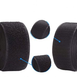 Bande auto-agrippante en nylon personnalisée de 38 mm, sans colle, à coudre, bande magique Velcro réutilisable - Product Image 1