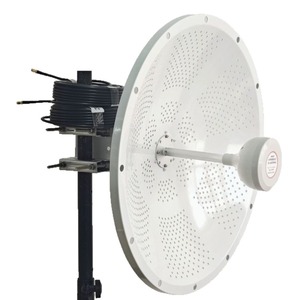 เสาอากาศจานแบบ High Gain 2x22dBI สำหรับ 4G 5G 1700-4200Mhz ระยะไกล รุ่น SD-2727-24W - Product Image 2
