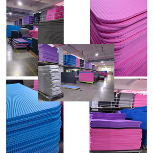 Tapis de yoga antidérapants en NBR et nylon de 10mm <span class=keywords><strong>d</strong></span>'épaisseur personnalisés avec feuille de mise à la terre correcteur de posture Fournitures de fitness - Product Image 3