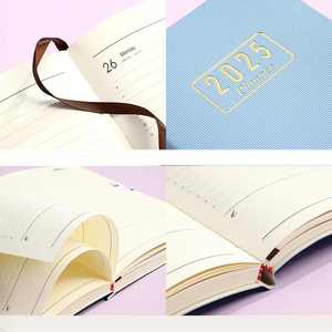 Agenda 2025, cuaderno A5, calendario en inglés, Agenda anual, planificador personalizado grueso, diario para profesores, planificador diario de 365 días - Product Image 5