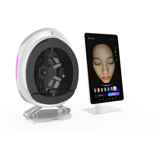 Nouveaux modèles 2026 OEM – Analyseur de peau intelligent 2-en-1 professionnel portable numérique 3D en acier inoxydable – Scanner facial - Product Image 1