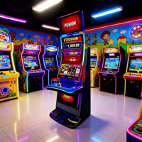 Gabinete de Juegos con Monitor Curvo Táctil de 43 Pulgadas, Gráficos Personalizados para el Mercado de Georgia, Negocio de Clubes de Juegos para Adultos