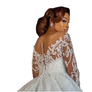 Vestido de Novia Elegante de Encaje Talla Grande, Superventas - Product Image 1
