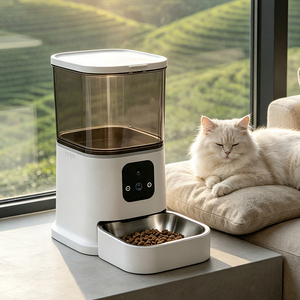 Comedero Automático para Mascotas, Dispensador de Comida Inteligente, Antiobstrucción, Gran Capacidad - Product Image 1