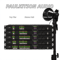 Processeur audio actif professionnel FUNINC DriveRack PA Metal DSP 2 6 XLR Stéréo avec appairage USB – Équipement sonore expert de haute qualité
