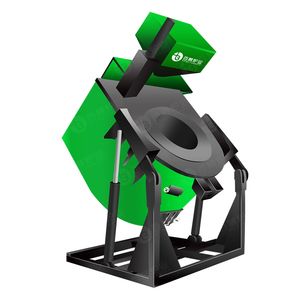 Four à creuset inclinable Type inclinable biomasse <span class=keywords><strong>bois</strong></span> granulés Machine <span class=keywords><strong>de</strong></span> four <span class=keywords><strong>de</strong></span> fusion en <span class=keywords><strong>aluminium</strong></span> cuit - Product Image 4