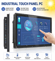 Panel PC Android Industri 7/10.1/15.6 Inci RK3566 Android 12/14 Layar Sentuh Tablet IP65 Tahan Air Tangguh Tanpa Kipas