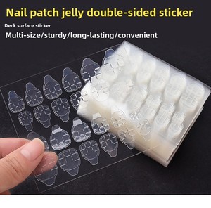 Film transparent <span class=keywords><strong>pour</strong></span> nail art, <span class=keywords><strong>adhésif</strong></span> <span class=keywords><strong>double</strong></span> <span class=keywords><strong>face</strong></span>, colle gelée non toxique <span class=keywords><strong>pour</strong></span> <span class=keywords><strong>faux</strong></span> <span class=keywords><strong>ongles</strong></span> - Product Image 6