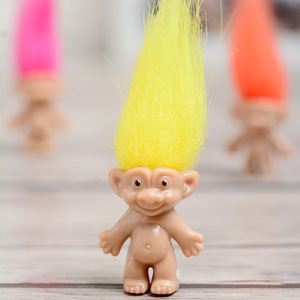 Muñecos de PVC Vintage de <span class=keywords><strong>Trolls</strong></span>, Muñecos de la Suerte, Figuras de Acción, Muñecos Clásicos de <span class=keywords><strong>Trolls</strong></span>, Recuerdos de Fiesta - Product Image 4