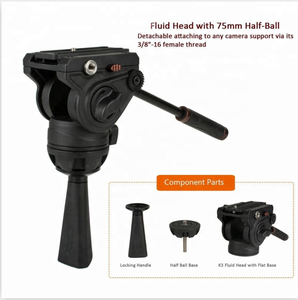 Venta directa de fábrica 72 pulgadas de cámara profesional trípode de vídeo - Product Image 4