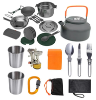 Réchaud de camping portable à gaz, équipement de camping portable, brûleur léger, réchaud à gaz, accessoires de randonnée et de camping en plein air