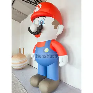 Hengyuan, оптовая продажа, надувная ПВХ Модель персонажа мультфильма Super Mario, талисман, рекламная Большая Надувная Модель для украшения