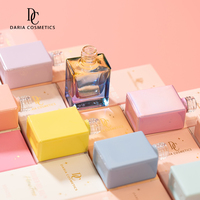 Personnalisé Oem Caps Brosse Colorée 10ml 12ml Carré Vide Emballage En Verre Uv Gel Vernis À Ongles Bouteille