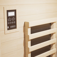 Venta caliente una persona Light Wave Room Saunas Low Emf Smart Sauna Room