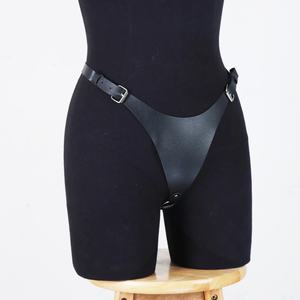 性感皮革束缚打底裤紧身性感内裤女性性玩具SM道具性感配饰丁字裤 - Product Image 5