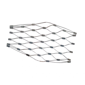 <span class=keywords><strong>Treillis</strong></span> en acier inoxydable à armure simple, maille diamantée, pour garde-corps, protection des plantes, soudage, pliage, découpe, escalade - Product Image 1