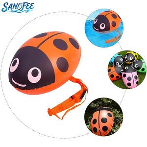 PVC Inflatable bơi an toàn phao hình dạng bọ rùa mở nước bơi Float vành đai với dây đeo thắt lưng - Product Image 6