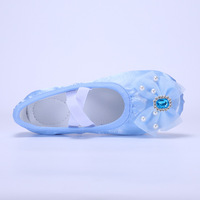 Chaussons de danse classique chinois à semelles souples pour enfants, spéciaux pour la pratique du ballet, pour filles