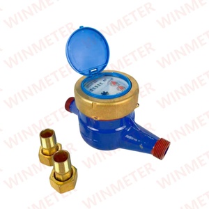 WINMETER中国工場製 クラスB DN15-DN50 鋳鉄製マルチジェットR80 100 160 200 IP68 冷温水メーター - Product Image 4