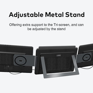 Moniteur portable à triple écran détachable S9H 15,6 pouces, directement de l'usine, avec une large compatibilité pour les appareils multi-systèmes - Product Image 3