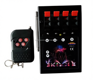 Getyourreal AM04R Cold Fire, Sistema de Encendido Inalámbrico de 4 Canales con Control Remoto para Pirotecnia de Plástico, Efecto de Chispa Aérea - Product Image 3