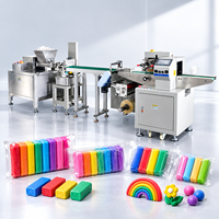 Machine d'emballage de pâte à modeler au prix d'usine, machine d'emballage de pâte à modeler pour la production automatique de jouets en argile