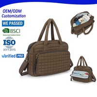 Sac fourre-tout matelassé personnalisé en tissu à mémoire de forme pour maman, léger, tendance, sac à langer rembourré, sac à bandoulière, pochette de voyage pour usage quotidien