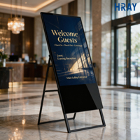 Kiosco de Señalización Digital HRAY de 49 Pulgadas con Carcasa de Aluminio, Sistema Operativo Android, Windows o Linux, para Exhibición Comercial en Interiores, Personalizable OEM/ODM