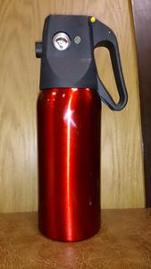 طفاية حريق محمولة صغيرة من الألومنيوم بوزن 1 كجم للمركبات تستخدم في السيارات - Product Image 2