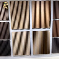 Panneau acoustique en MDF épais pour l'insonorisation des salles de réunion avec panneaux muraux à haute isolation phonique