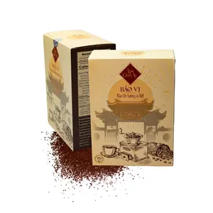 Кофейный порошок лучшего качества Oem/OM сервис использования с кипящей водой, простая в использовании упаковка в коробке, сделанная во Вьетнаме, поставщик