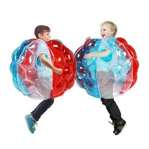 60cm व्यास पीवीसी inflatable दोस्त पेट बम्पर गेंद बच्चों के लिए आउटडोर बच्चों के खेल inflatable खिलौने बुलबुला गेंद