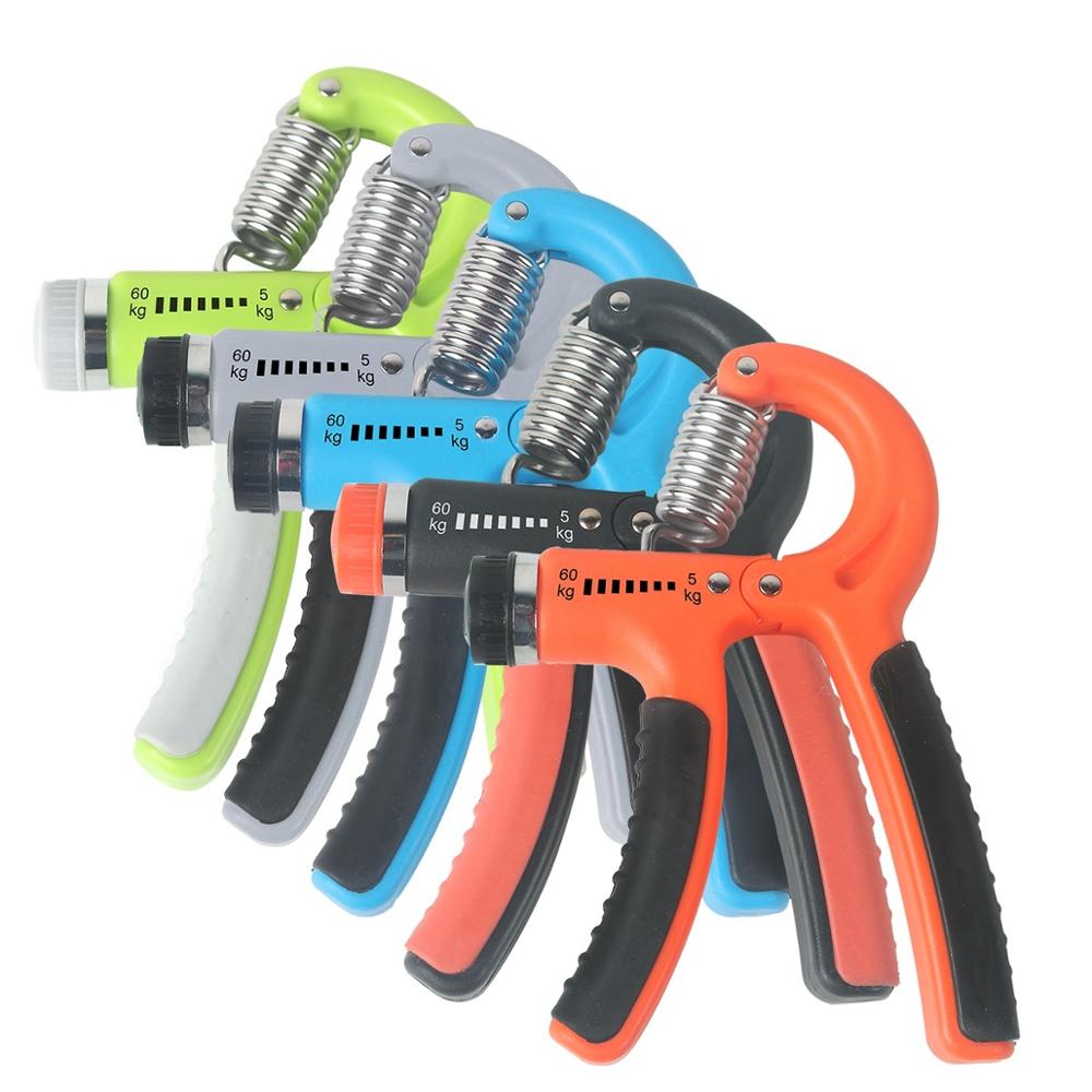 5-60Kg Gym Fitness Hand Grip Men Adjustable Finger Heavy Exerciser Strength for Muscle Recovery Hand Gripper Trainer