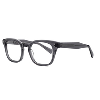 Lunettes de qualité supérieure Montures de lunettes en acétate Montures de lunettes fines rondes rétro en acétate
